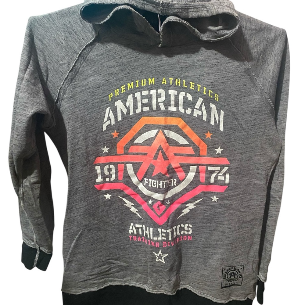 American Fighter Heather Gray Sweatshirt